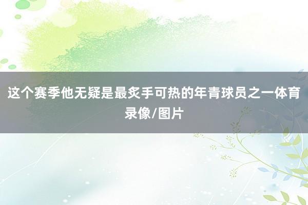 这个赛季他无疑是最炙手可热的年青球员之一体育录像/图片