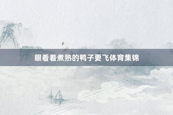 眼看着煮熟的鸭子要飞体育集锦
