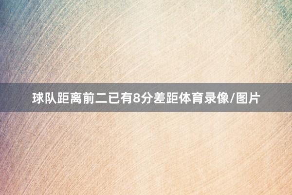 球队距离前二已有8分差距体育录像/图片