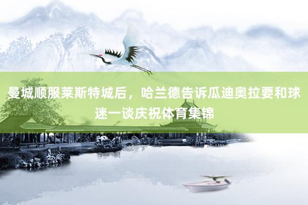 曼城顺服莱斯特城后，哈兰德告诉瓜迪奥拉要和球迷一谈庆祝体育集锦