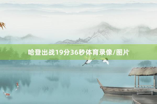 哈登出战19分36秒体育录像/图片