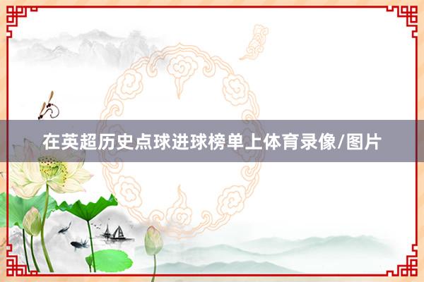 在英超历史点球进球榜单上体育录像/图片