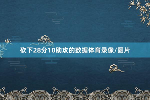 砍下28分10助攻的数据体育录像/图片
