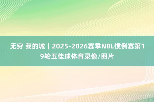 无穷 我的城｜2025-2026赛季NBL惯例赛第19轮五佳球体育录像/图片