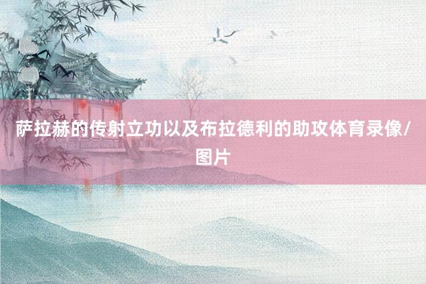 萨拉赫的传射立功以及布拉德利的助攻体育录像/图片