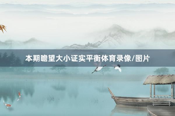 本期瞻望大小证实平衡体育录像/图片