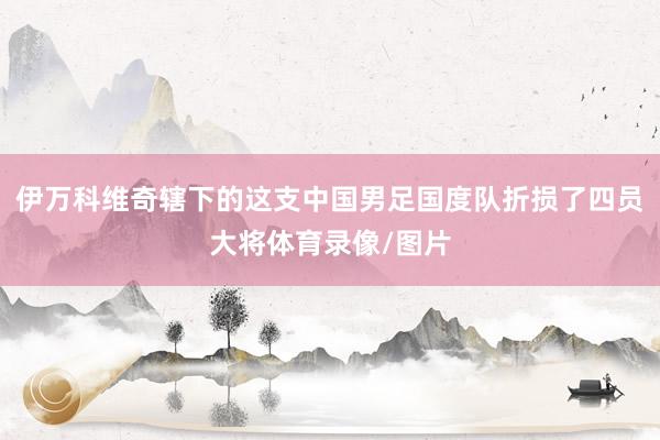 伊万科维奇辖下的这支中国男足国度队折损了四员大将体育录像/图片