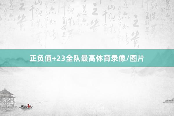 正负值+23全队最高体育录像/图片