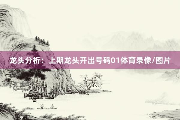龙头分析：上期龙头开出号码01体育录像/图片