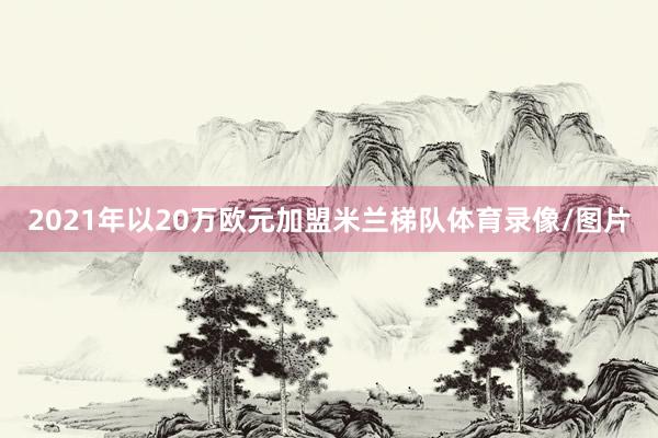 2021年以20万欧元加盟米兰梯队体育录像/图片