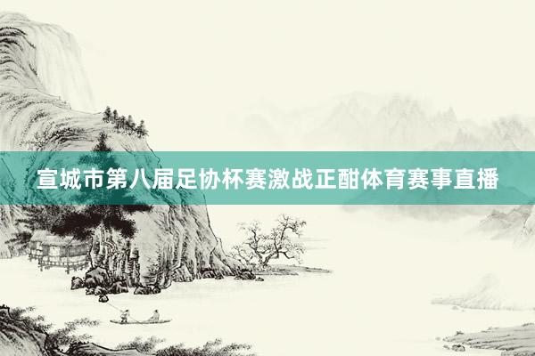 宣城市第八届足协杯赛激战正酣体育赛事直播