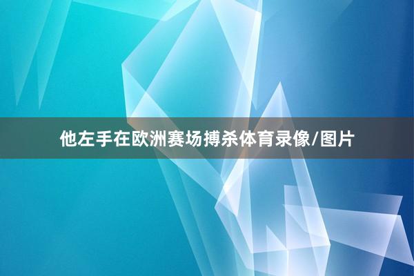 他左手在欧洲赛场搏杀体育录像/图片