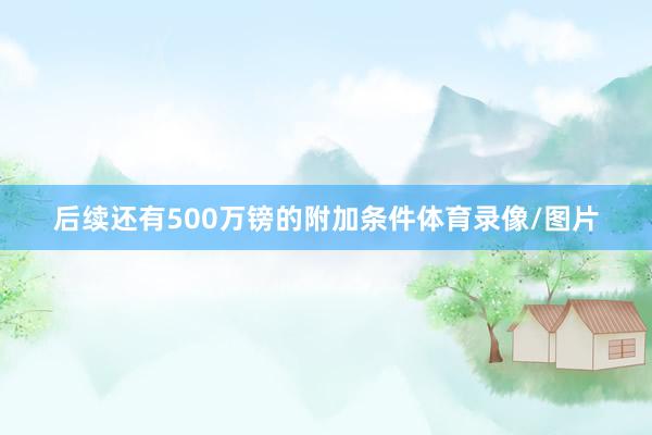 后续还有500万镑的附加条件体育录像/图片
