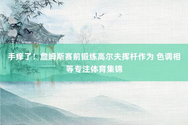 手痒了！詹姆斯赛前锻练高尔夫挥杆作为 色调相等专注体育集锦