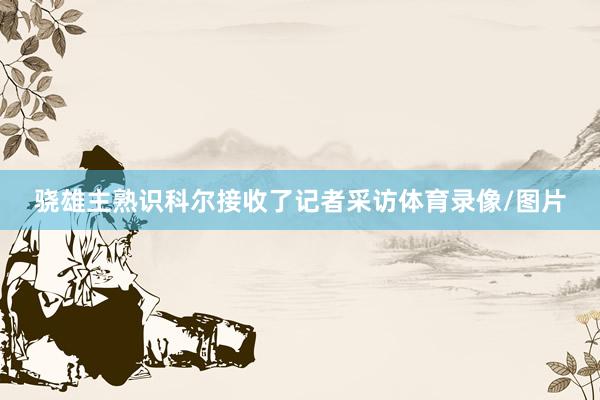 骁雄主熟识科尔接收了记者采访体育录像/图片