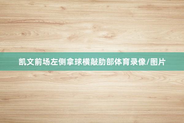 凯文前场左侧拿球横敲肋部体育录像/图片