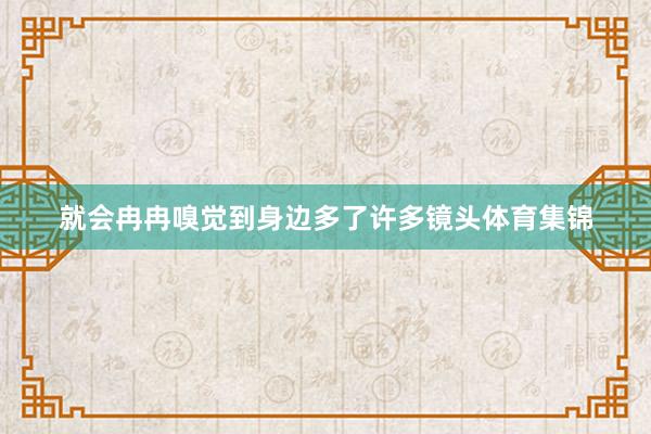 就会冉冉嗅觉到身边多了许多镜头体育集锦