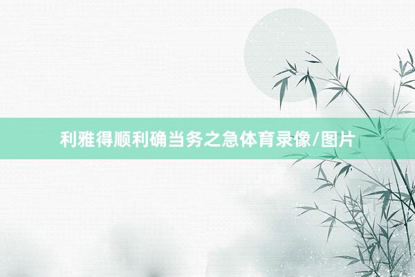 利雅得顺利确当务之急体育录像/图片